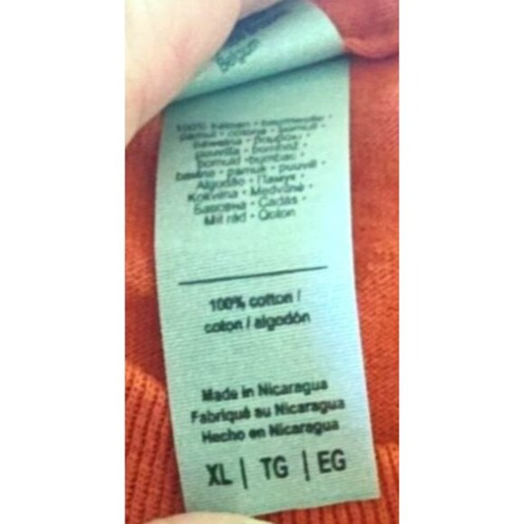 Gildan XL Peace Love Fall Long Sleeve 100% Cotton T-Shirt - Picture 8 of 14